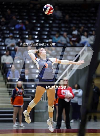 Thumbnail 3 in Cedar Park @ Wakeland (UIL 5A Volleyball Division II Final) photogallery.