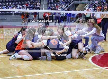 Thumbnail 1 in Cedar Park @ Wakeland (UIL 5A Volleyball Division II Final) photogallery.
