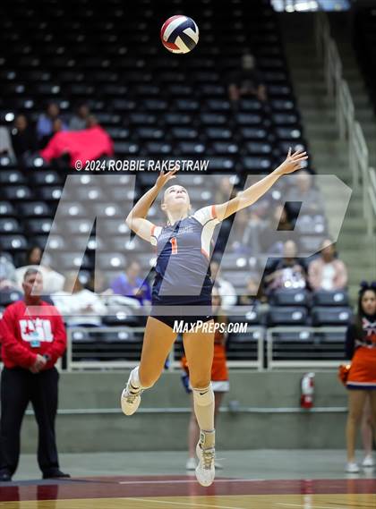 Thumbnail 2 in Cedar Park @ Wakeland (UIL 5A Volleyball Division II Final) photogallery.
