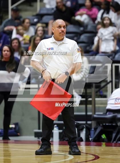 Thumbnail 3 in Cedar Park @ Wakeland (UIL 5A Volleyball Division II Final) photogallery.