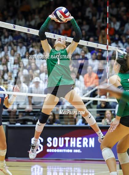 Thumbnail 2 in Cedar Park @ Wakeland (UIL 5A Volleyball Division II Final) photogallery.