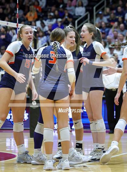 Thumbnail 2 in Cedar Park @ Wakeland (UIL 5A Volleyball Division II Final) photogallery.