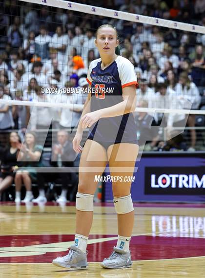 Thumbnail 3 in Cedar Park @ Wakeland (UIL 5A Volleyball Division II Final) photogallery.