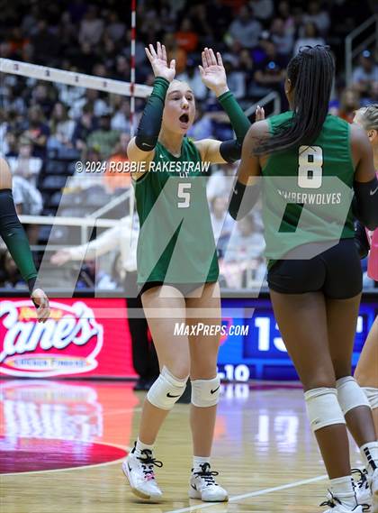 Thumbnail 1 in Cedar Park @ Wakeland (UIL 5A Volleyball Division II Final) photogallery.