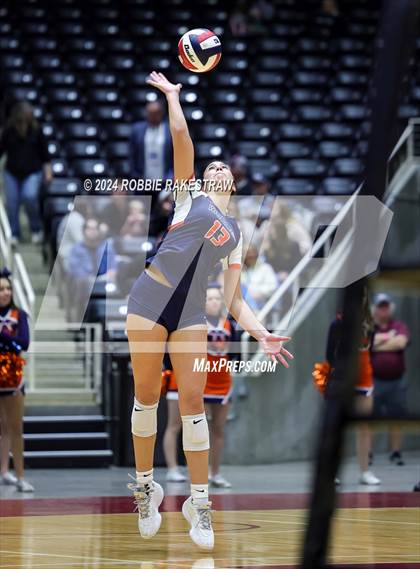 Thumbnail 2 in Cedar Park @ Wakeland (UIL 5A Volleyball Division II Final) photogallery.