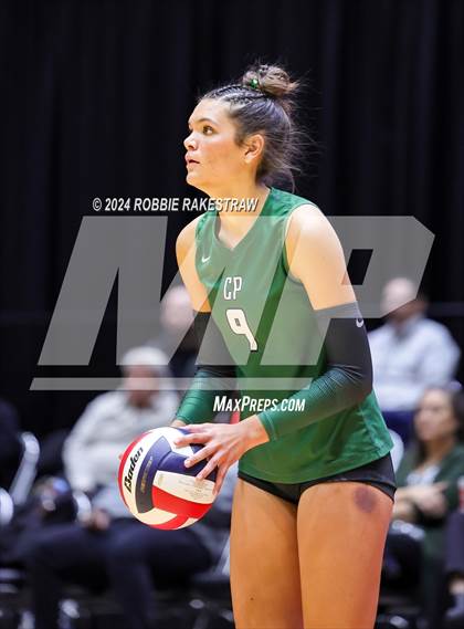 Thumbnail 1 in Cedar Park @ Wakeland (UIL 5A Volleyball Division II Final) photogallery.