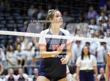 Thumbnail 2 in Cedar Park @ Wakeland (UIL 5A Volleyball Division II Final) photogallery.