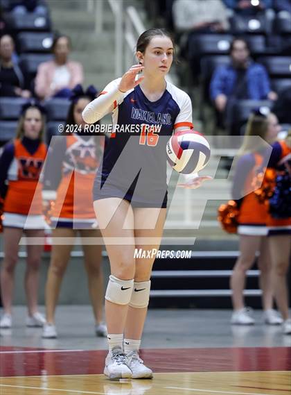 Thumbnail 1 in Cedar Park @ Wakeland (UIL 5A Volleyball Division II Final) photogallery.