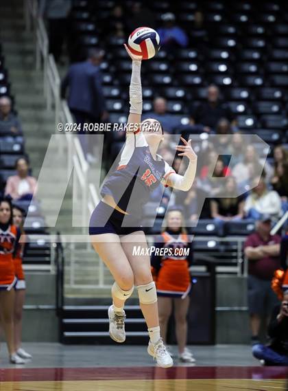 Thumbnail 2 in Cedar Park @ Wakeland (UIL 5A Volleyball Division II Final) photogallery.