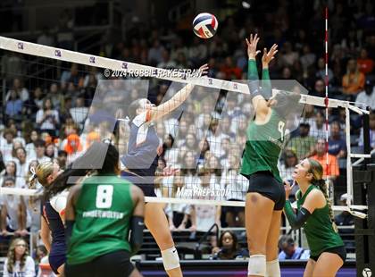 Thumbnail 2 in Cedar Park @ Wakeland (UIL 5A Volleyball Division II Final) photogallery.