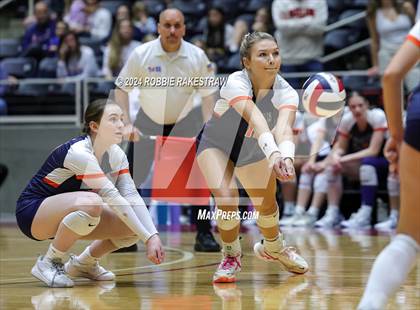 Thumbnail 1 in Cedar Park @ Wakeland (UIL 5A Volleyball Division II Final) photogallery.