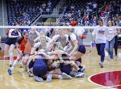 Thumbnail 3 in Cedar Park @ Wakeland (UIL 5A Volleyball Division II Final) photogallery.