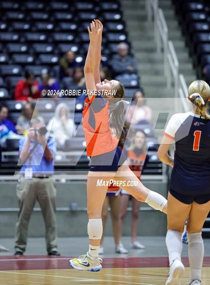 Thumbnail 1 in Cedar Park @ Wakeland (UIL 5A Volleyball Division II Final) photogallery.