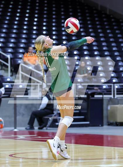 Thumbnail 1 in Cedar Park @ Wakeland (UIL 5A Volleyball Division II Final) photogallery.