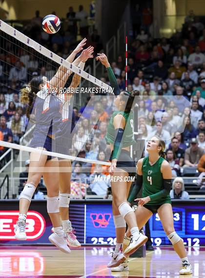 Thumbnail 2 in Cedar Park @ Wakeland (UIL 5A Volleyball Division II Final) photogallery.