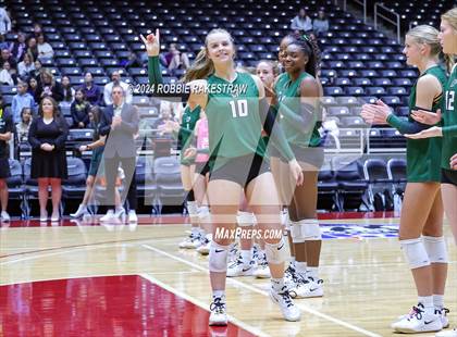 Thumbnail 2 in Cedar Park @ Wakeland (UIL 5A Volleyball Division II Final) photogallery.