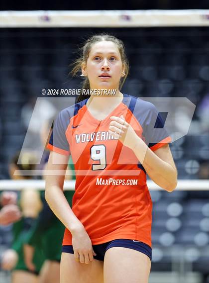 Thumbnail 1 in Cedar Park @ Wakeland (UIL 5A Volleyball Division II Final) photogallery.