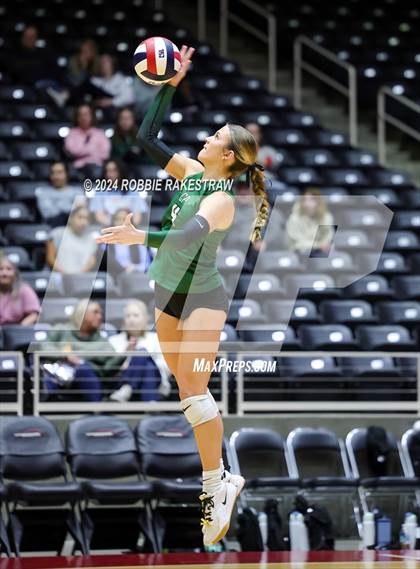 Thumbnail 2 in Cedar Park @ Wakeland (UIL 5A Volleyball Division II Final) photogallery.