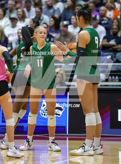 Thumbnail 1 in Cedar Park @ Wakeland (UIL 5A Volleyball Division II Final) photogallery.
