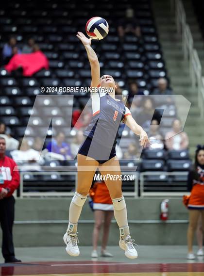 Thumbnail 3 in Cedar Park @ Wakeland (UIL 5A Volleyball Division II Final) photogallery.
