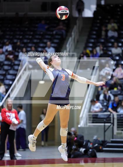 Thumbnail 3 in Cedar Park @ Wakeland (UIL 5A Volleyball Division II Final) photogallery.