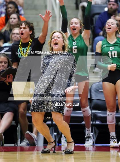 Thumbnail 1 in Cedar Park @ Wakeland (UIL 5A Volleyball Division II Final) photogallery.
