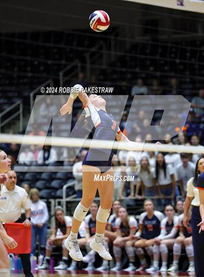 Thumbnail 3 in Cedar Park @ Wakeland (UIL 5A Volleyball Division II Final) photogallery.