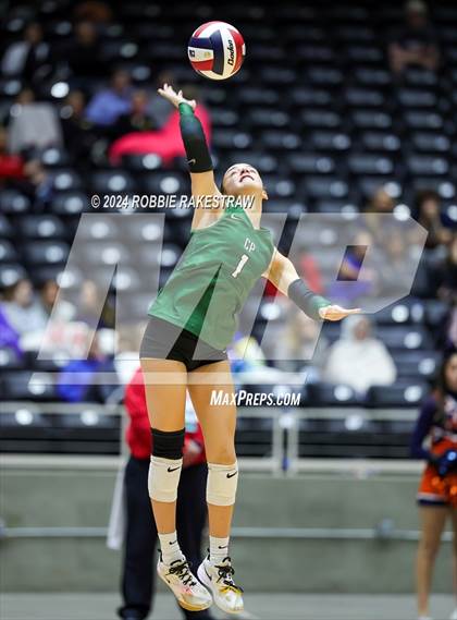 Thumbnail 2 in Cedar Park @ Wakeland (UIL 5A Volleyball Division II Final) photogallery.