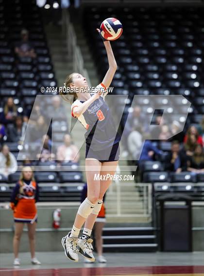 Thumbnail 3 in Cedar Park @ Wakeland (UIL 5A Volleyball Division II Final) photogallery.