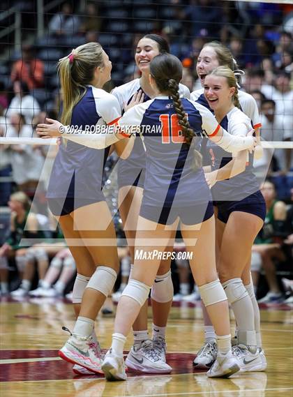 Thumbnail 3 in Cedar Park @ Wakeland (UIL 5A Volleyball Division II Final) photogallery.
