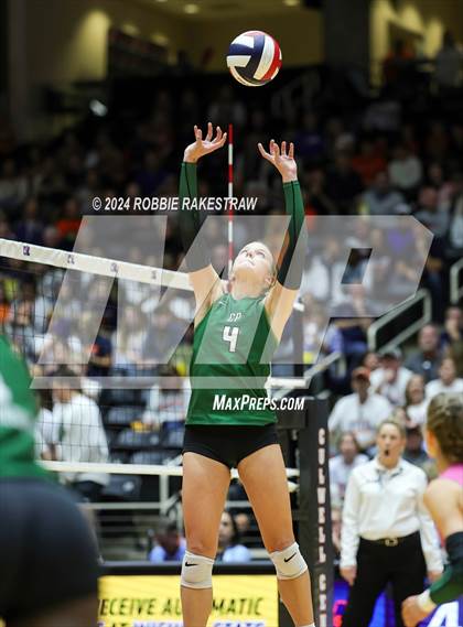 Thumbnail 2 in Cedar Park @ Wakeland (UIL 5A Volleyball Division II Final) photogallery.