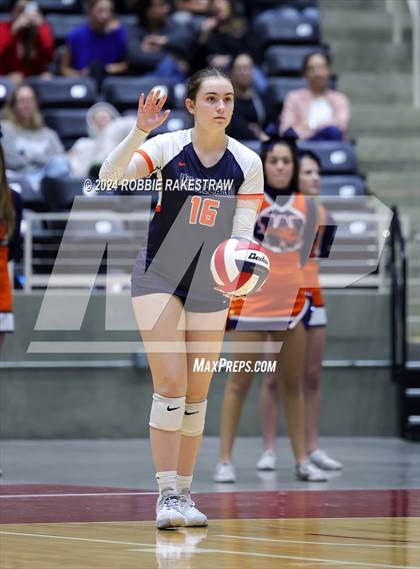 Thumbnail 1 in Cedar Park @ Wakeland (UIL 5A Volleyball Division II Final) photogallery.