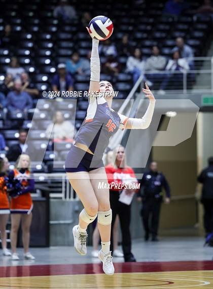 Thumbnail 2 in Cedar Park @ Wakeland (UIL 5A Volleyball Division II Final) photogallery.