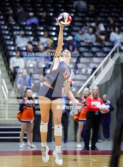 Thumbnail 1 in Cedar Park @ Wakeland (UIL 5A Volleyball Division II Final) photogallery.