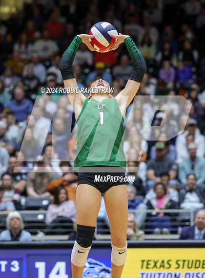 Thumbnail 2 in Cedar Park @ Wakeland (UIL 5A Volleyball Division II Final) photogallery.