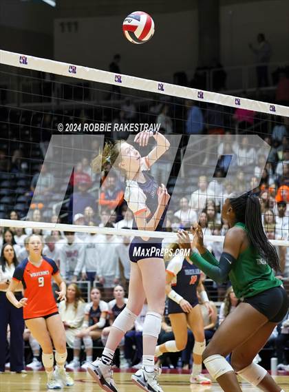 Thumbnail 2 in Cedar Park @ Wakeland (UIL 5A Volleyball Division II Final) photogallery.