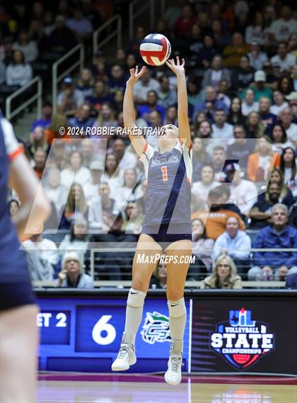 Thumbnail 2 in Cedar Park @ Wakeland (UIL 5A Volleyball Division II Final) photogallery.