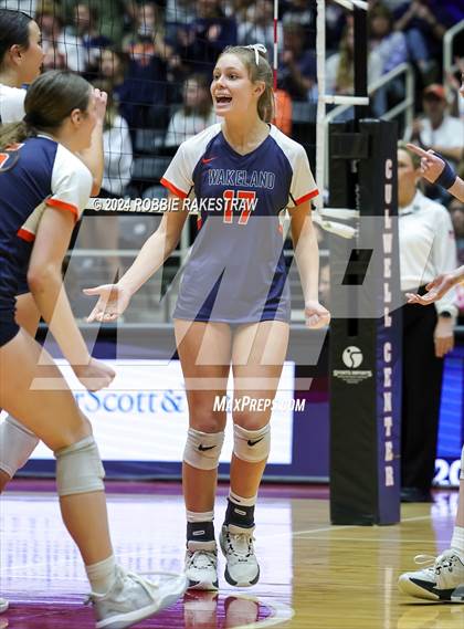 Thumbnail 2 in Cedar Park @ Wakeland (UIL 5A Volleyball Division II Final) photogallery.