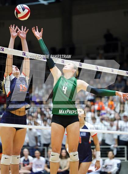 Thumbnail 3 in Cedar Park @ Wakeland (UIL 5A Volleyball Division II Final) photogallery.