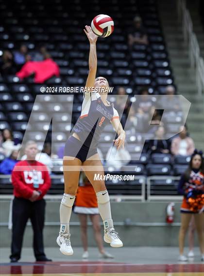 Thumbnail 3 in Cedar Park @ Wakeland (UIL 5A Volleyball Division II Final) photogallery.