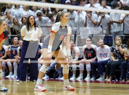Thumbnail 1 in Cedar Park @ Wakeland (UIL 5A Volleyball Division II Final) photogallery.