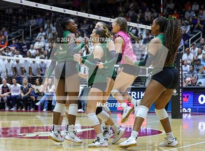 Thumbnail 2 in Cedar Park @ Wakeland (UIL 5A Volleyball Division II Final) photogallery.