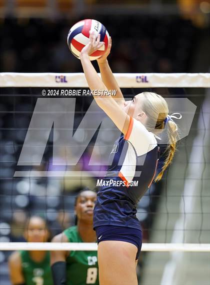 Thumbnail 1 in Cedar Park @ Wakeland (UIL 5A Volleyball Division II Final) photogallery.