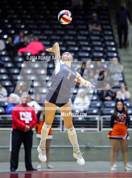 Thumbnail 3 in Cedar Park @ Wakeland (UIL 5A Volleyball Division II Final) photogallery.