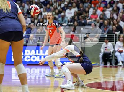 Thumbnail 1 in Cedar Park @ Wakeland (UIL 5A Volleyball Division II Final) photogallery.