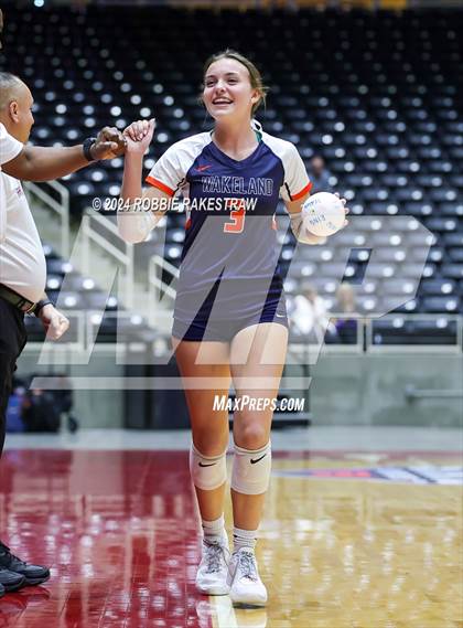 Thumbnail 1 in Cedar Park @ Wakeland (UIL 5A Volleyball Division II Final) photogallery.