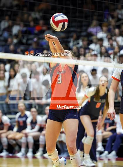 Thumbnail 1 in Cedar Park @ Wakeland (UIL 5A Volleyball Division II Final) photogallery.