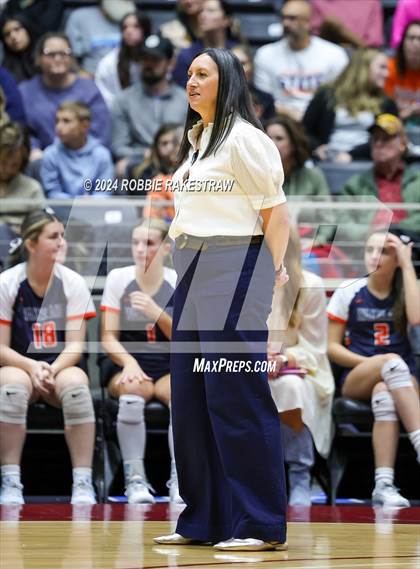 Thumbnail 2 in Cedar Park @ Wakeland (UIL 5A Volleyball Division II Final) photogallery.