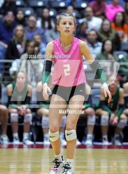 Thumbnail 3 in Cedar Park @ Wakeland (UIL 5A Volleyball Division II Final) photogallery.