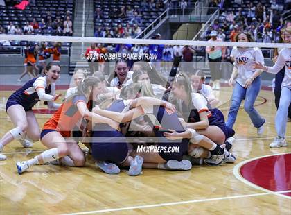 Thumbnail 3 in Cedar Park @ Wakeland (UIL 5A Volleyball Division II Final) photogallery.